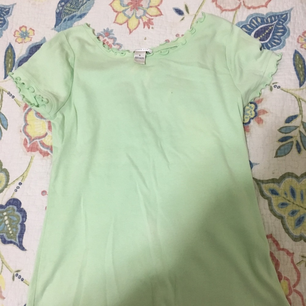 Lime Green Crop Top